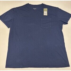 NWT Mens Goodfellow & Co Crew Neck Short Sleeve T-Shirt Size XL Navy Blue